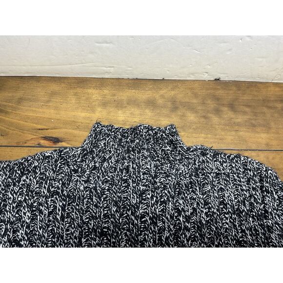 Ralph Lauren Fisherman Sweater Wool Blend Marled Knit Medium - Picture 3 of 9